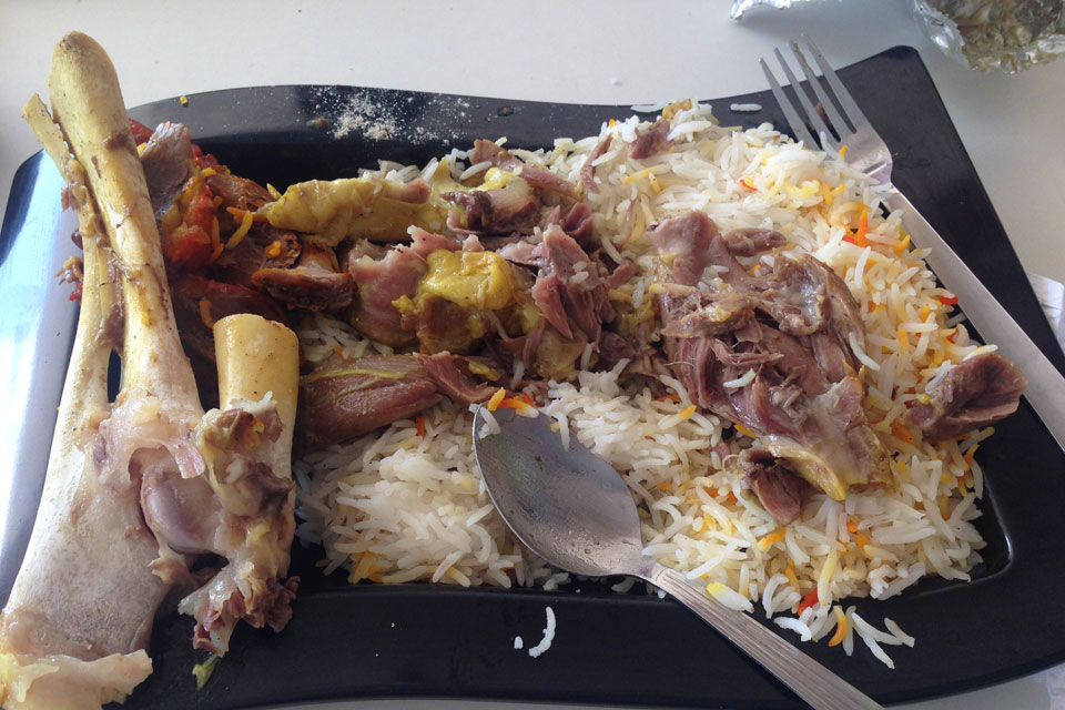 アラブ料理の食べ方
