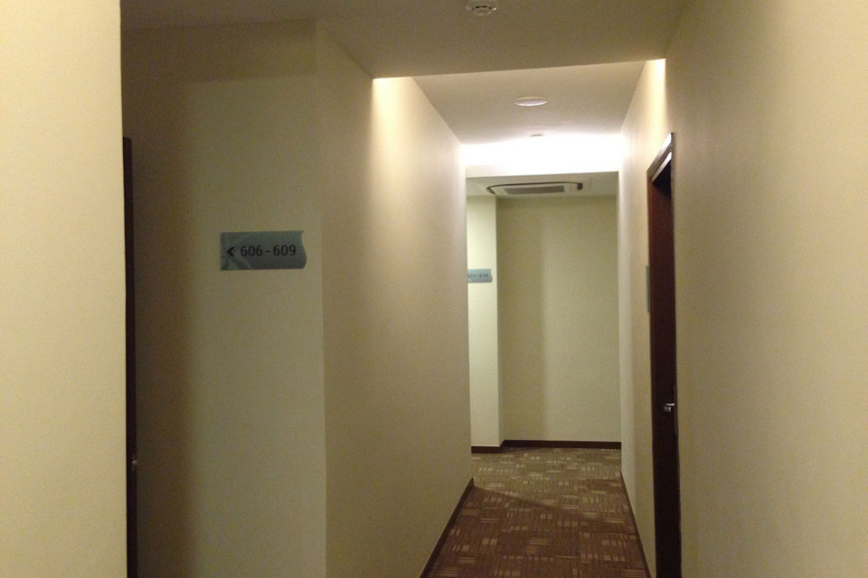 IZUMIホテルは出来立てだったのでキレイでした。